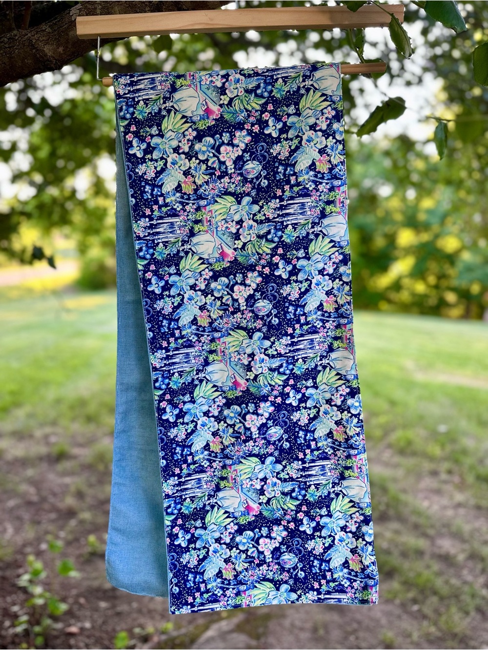 Lilly Pulitzer x Disney Inspired handmade table runner